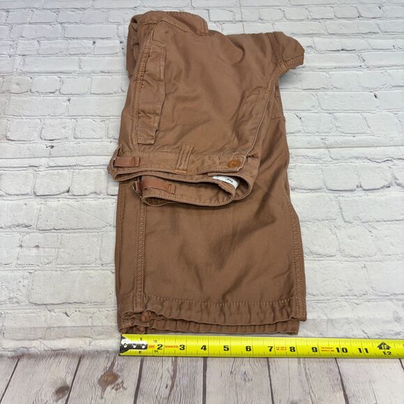 Tna Aritzia Women Utility Cargo Pants Size 2 Cotton Wide Leg C068 -21 - Picture 8 of 16